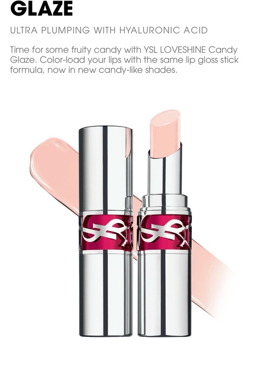 Yves Saint Laurent Other - Yves Saint Laurent Loveshine Candy Glaze Lip Balm - Pale Pink